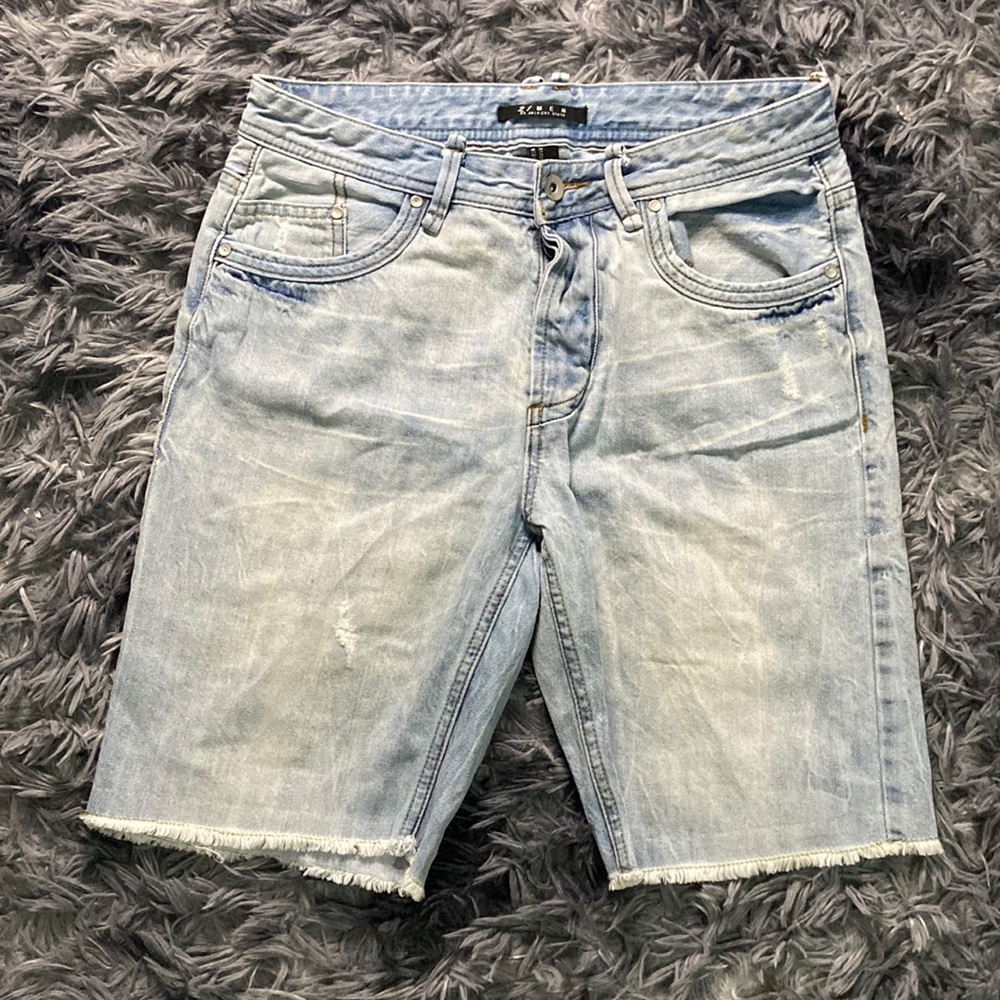 Forever21 Light wash shorts.